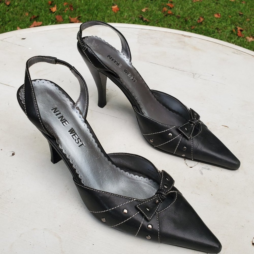 Nine West Genuine Leather Slingback